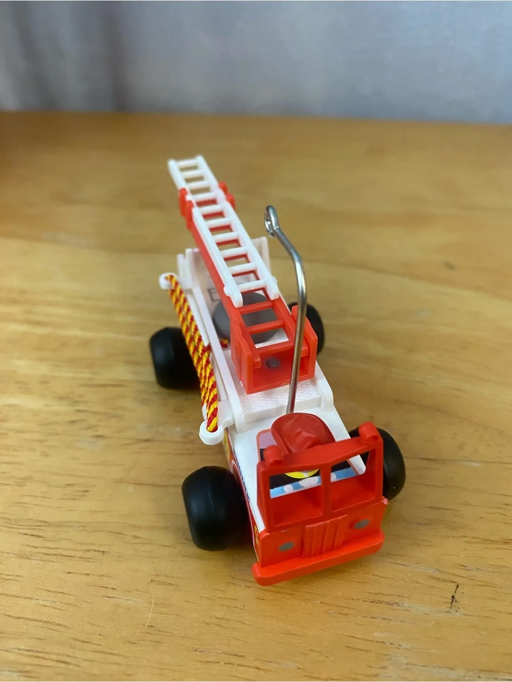 2021 Hallmark Fisher-Price Little People Vintage Fire Engine Ornament